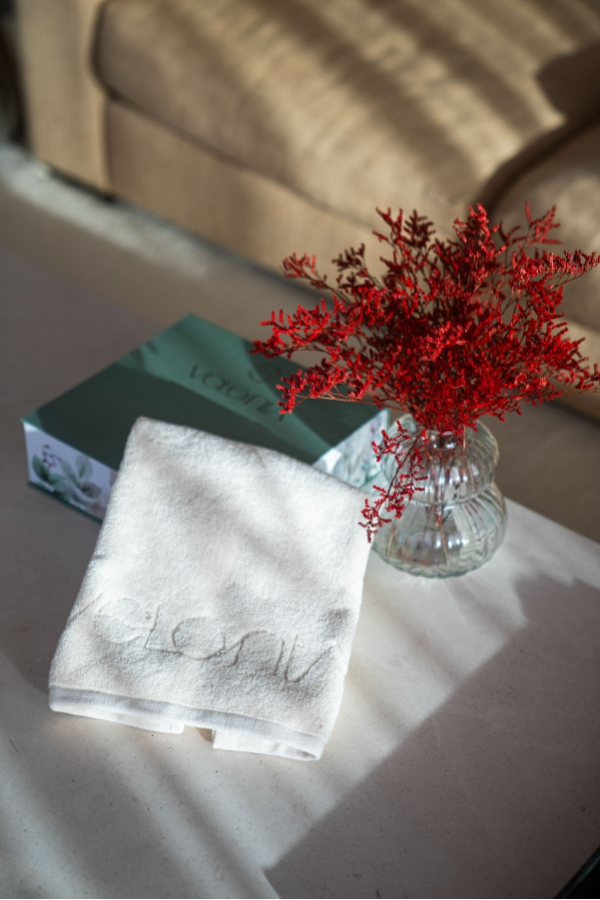 Serviette visage Face Pure, 50 × 90 cm | VELONIA