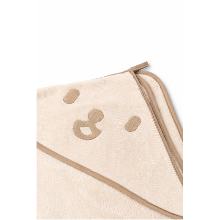Asciugamano con cappuccio Baby Bear, 80 × 80 cm | VELONIA