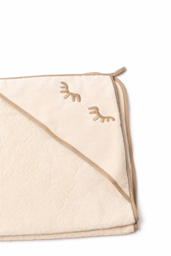 Asciugamano con cappuccio Baby Dream, 80 × 80 cm | VELONIA