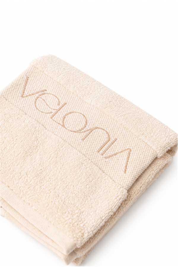 Serviette visage Face Signature, 50 × 90 cm | VELONIA