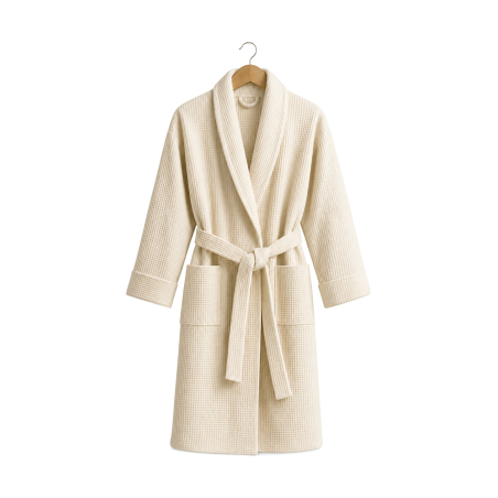 Robe Essence Bademantel aus 100 % Bio-Baumwolle | VELONIA