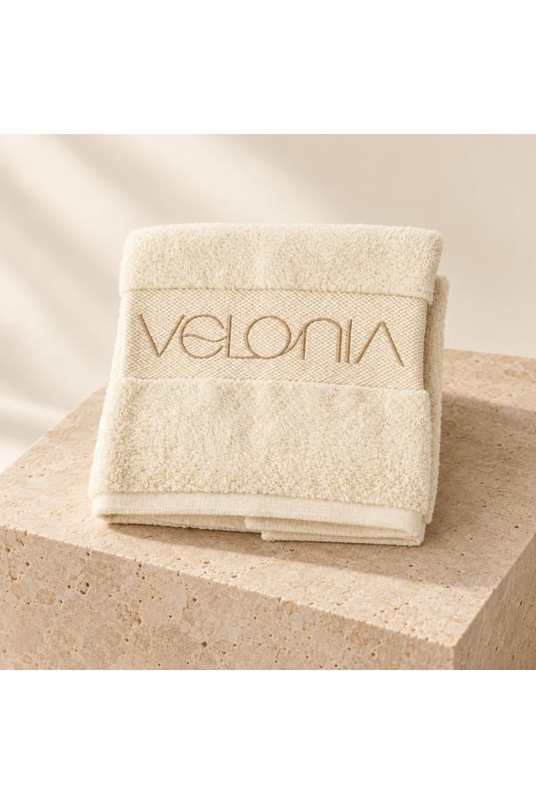 Asciugamano viso Face Signature, 50 × 90 cm | VELONIA