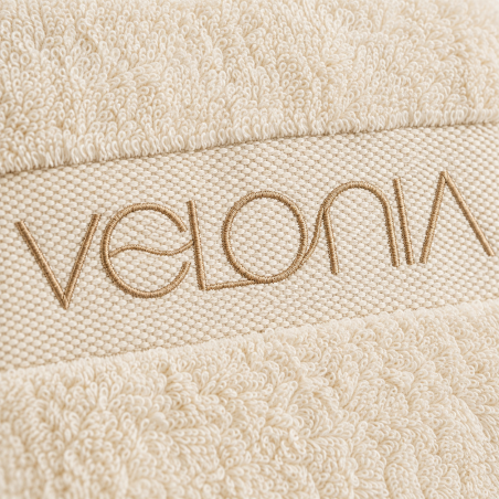 Serviette visage Face Signature, 50 × 90 cm | VELONIA