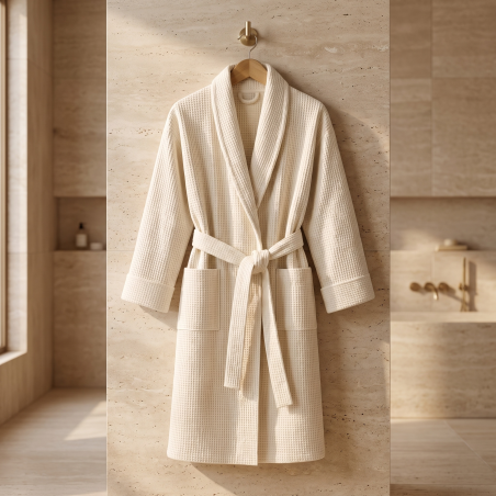 Peignoir Robe Essence en coton 100% biologique | VELONIA